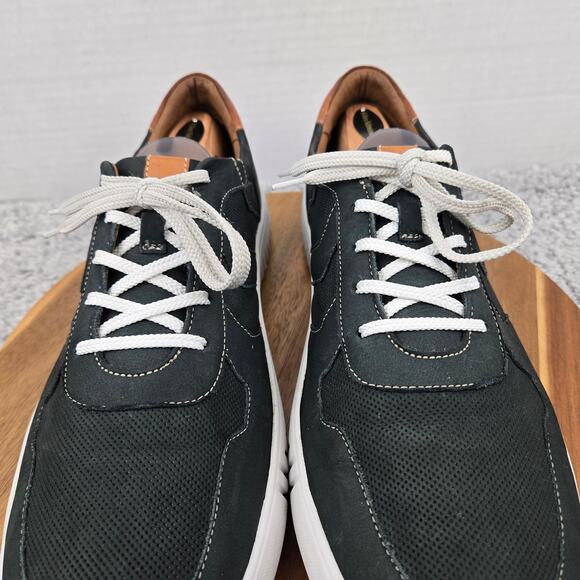 Johnston & Murphy McFarland Moc Toe Black Casual Lace Up Daily Sneaker Mens 13 M - Picture 7 of 13